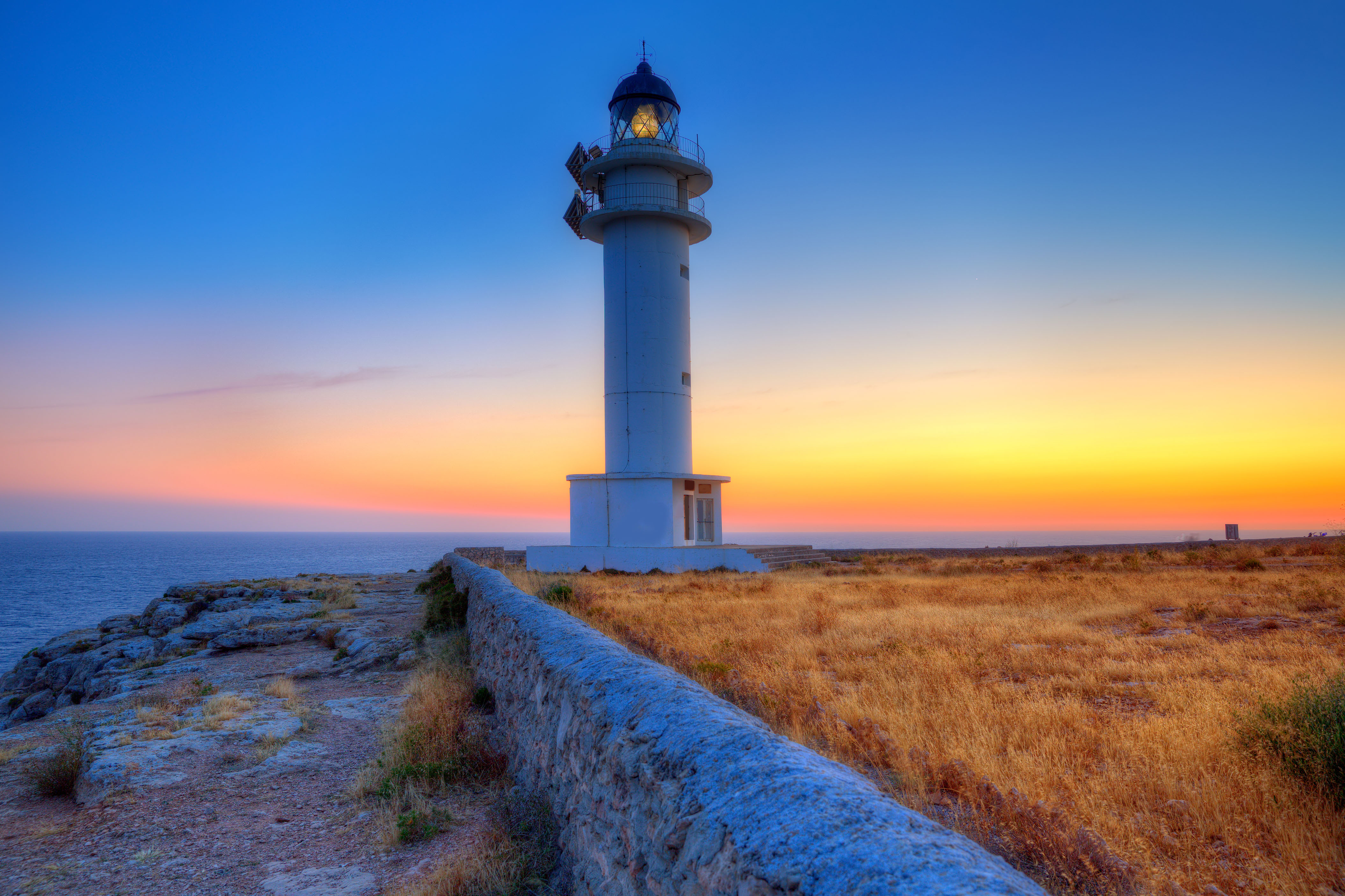 puesta de sol en formentera